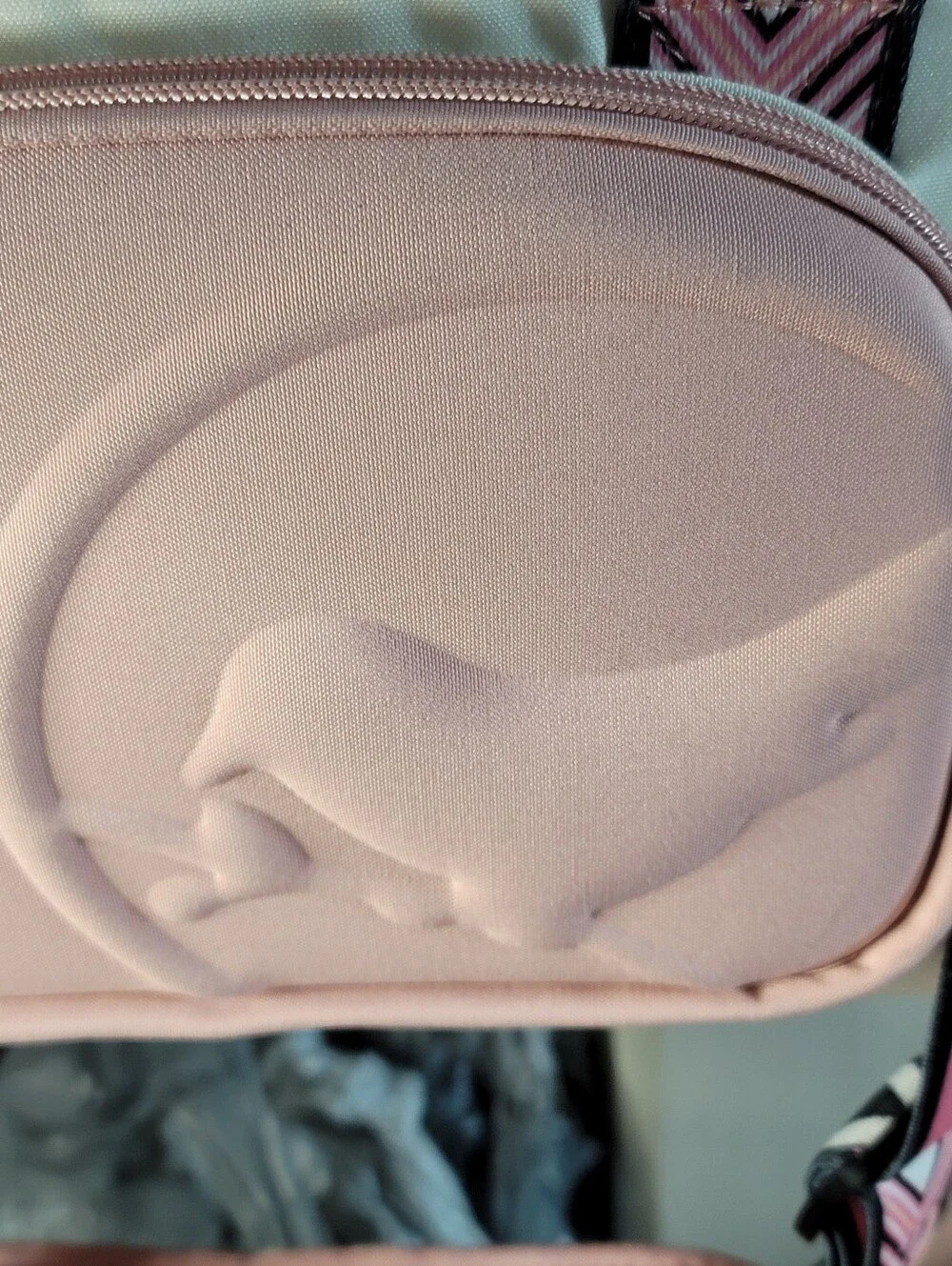 SUNNY BIRD Dual Compartment Insulated Lunch Bag (Pink & Cream)